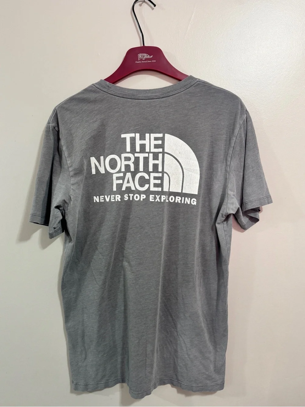 The North Face Gray Logo Graphic T-Shirt Men’s Size Large L Everyday Essential